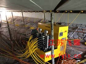 滬寧高速無(wú)錫段施工現(xiàn)場(chǎng)