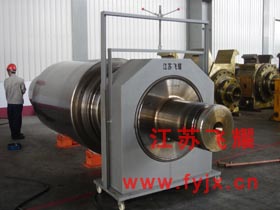 鋼廠軋輥軸套拆卸現(xiàn)場圖