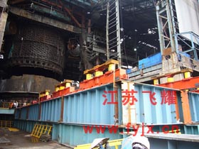 高爐安裝現(xiàn)場圖